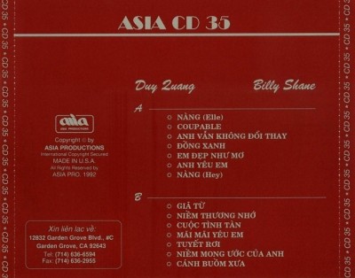 Asia 035 - Duy Quang - Billy Shane
